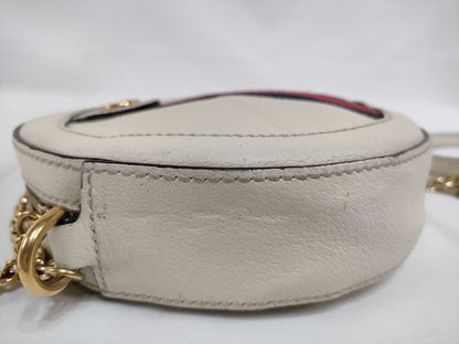 GUCCI Ophidia Mini Round Chain Shoulder Bag