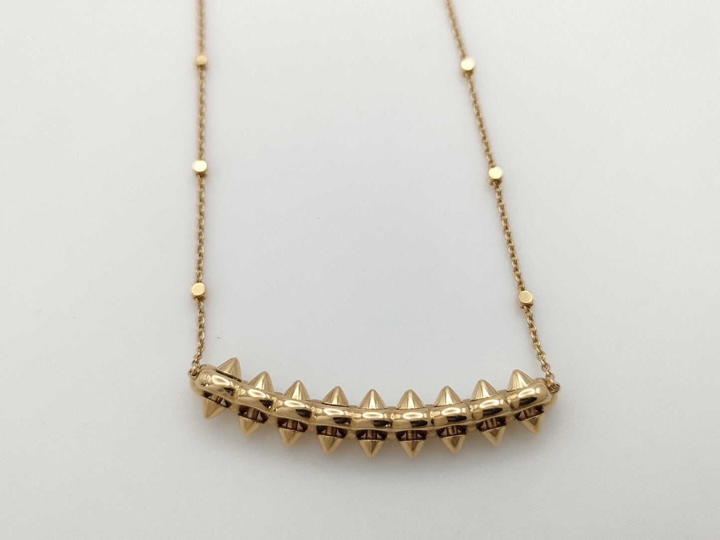 Cartier Crushed Diamond Necklace AU750 8.1g 