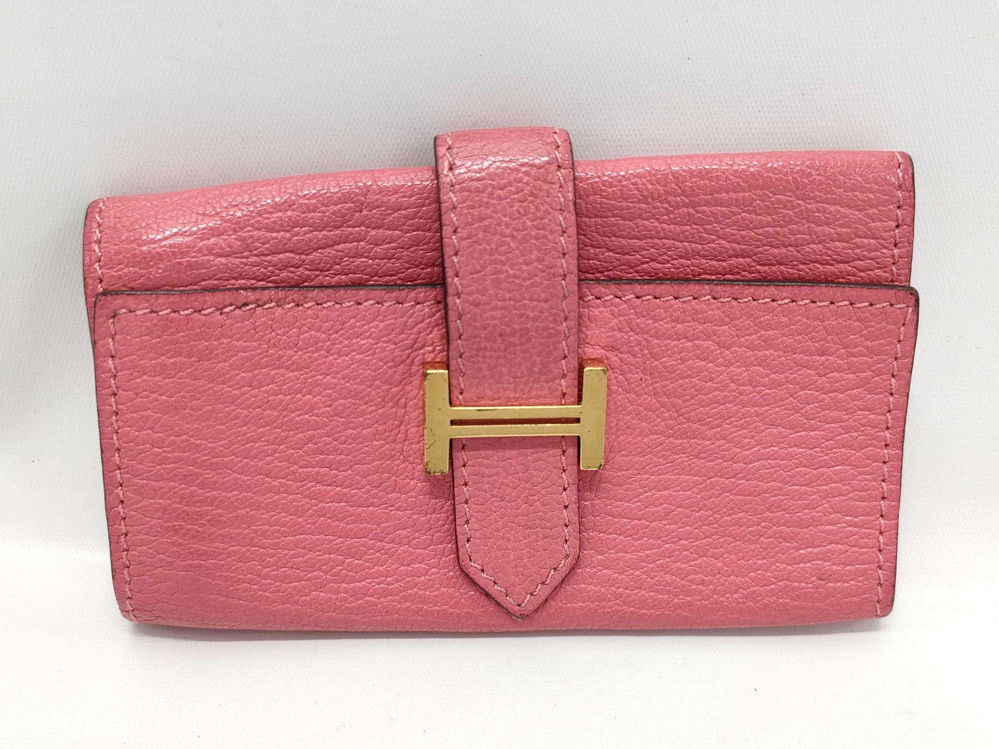 HERMES Bearn Key Case with Y Stamp, Key Case/Key Holder
