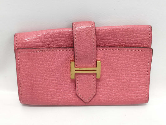 HERMES Bearn Key Case with Y Stamp, Key Case/Key Holder