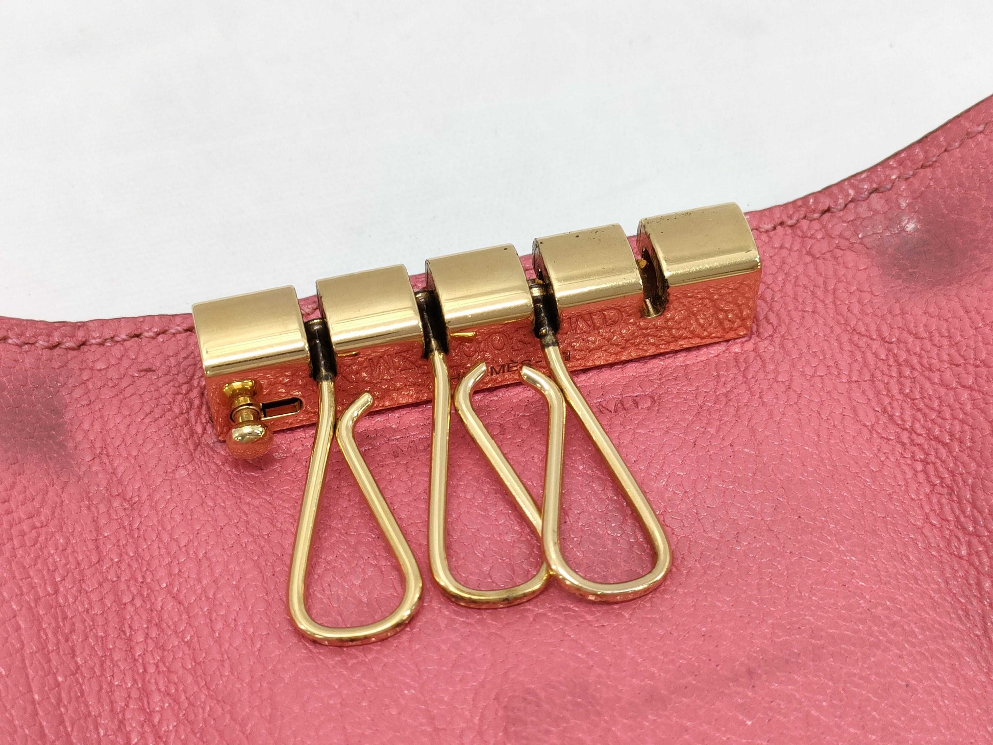 HERMES Bearn Key Case with Y Stamp, Key Case/Key Holder