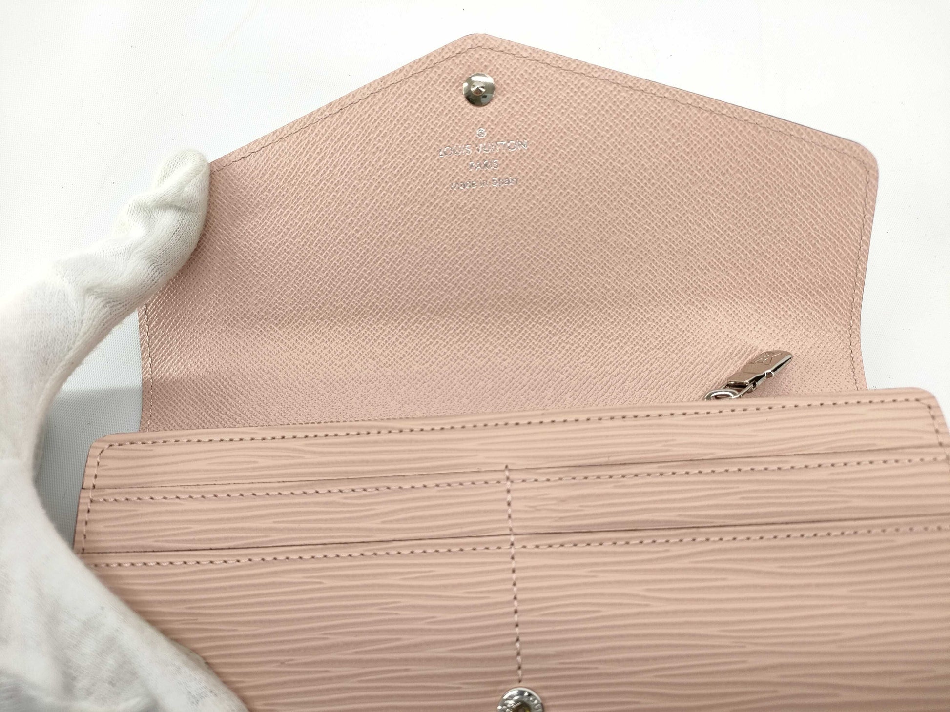 LOUIS VUITTON M61394 Epi Leather, Unused, Epi Wallet, Sarah M61394