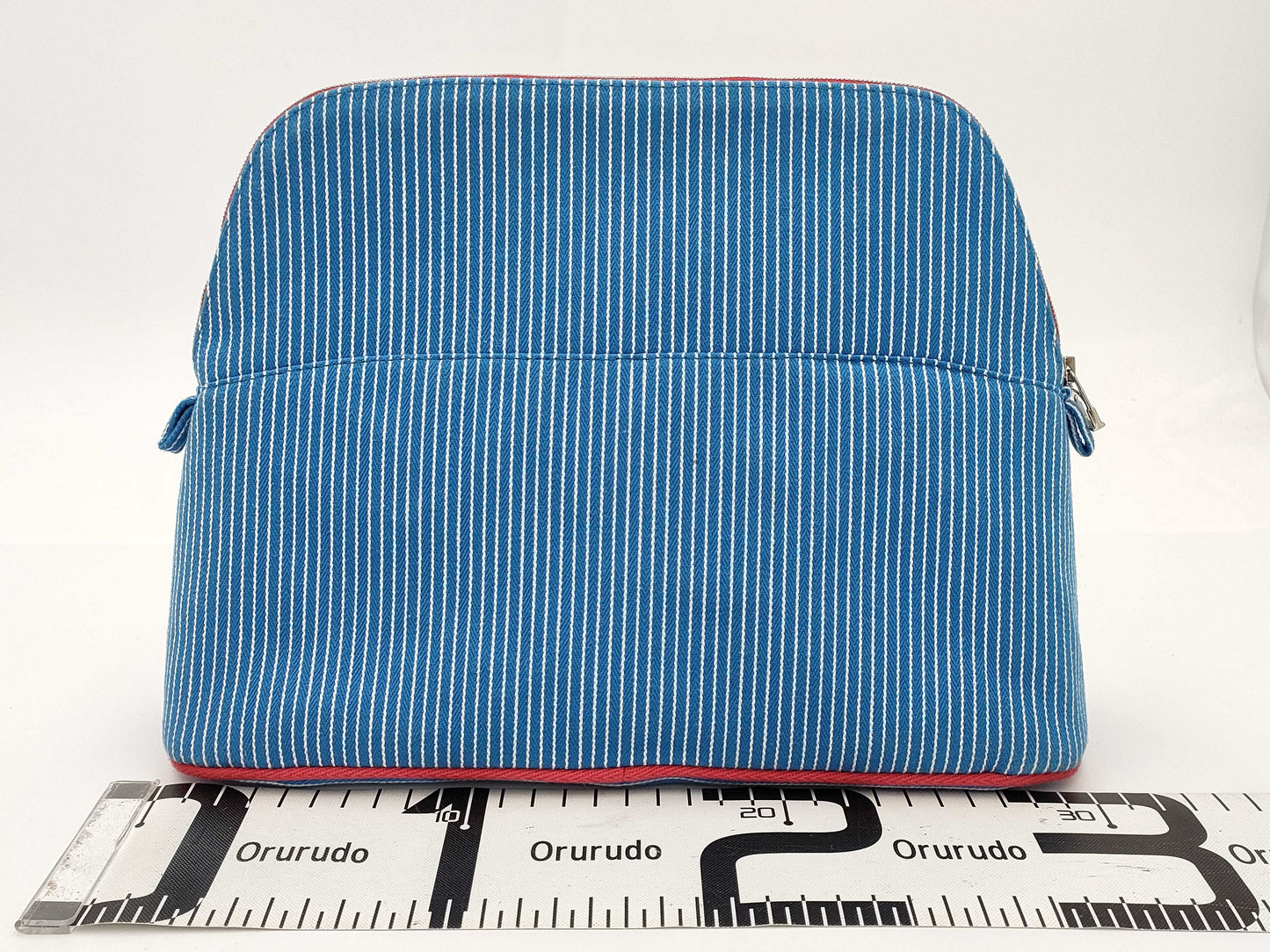 HERMES Bolide Canvas Pouch