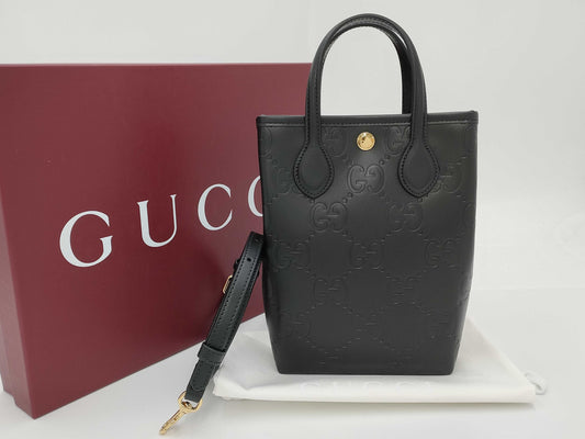 GUCCI GG Tote Shoulder Bag