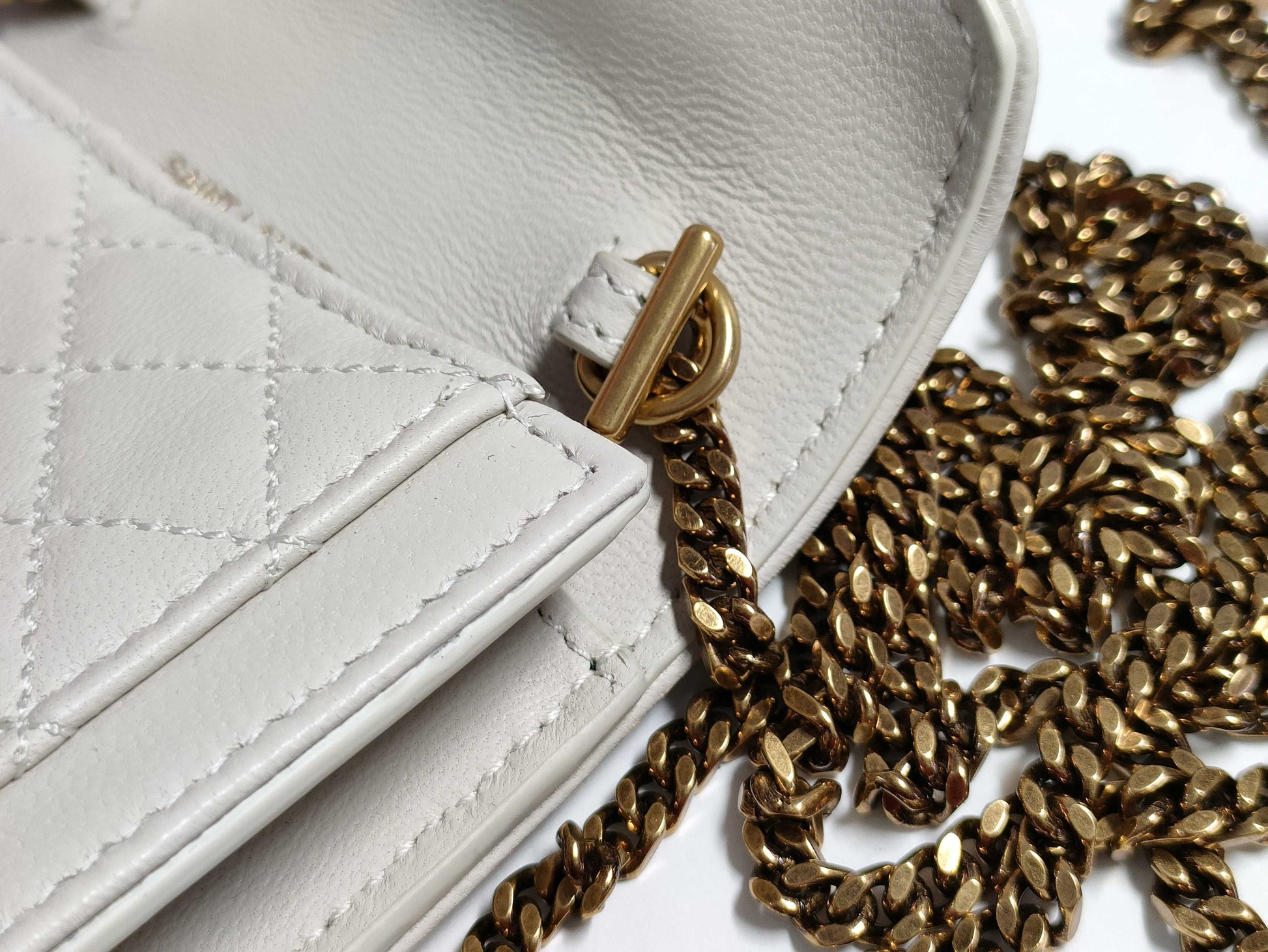 SAINT LAURENT Unused Gabby Chain Shoulder Mini Shoulder Bag