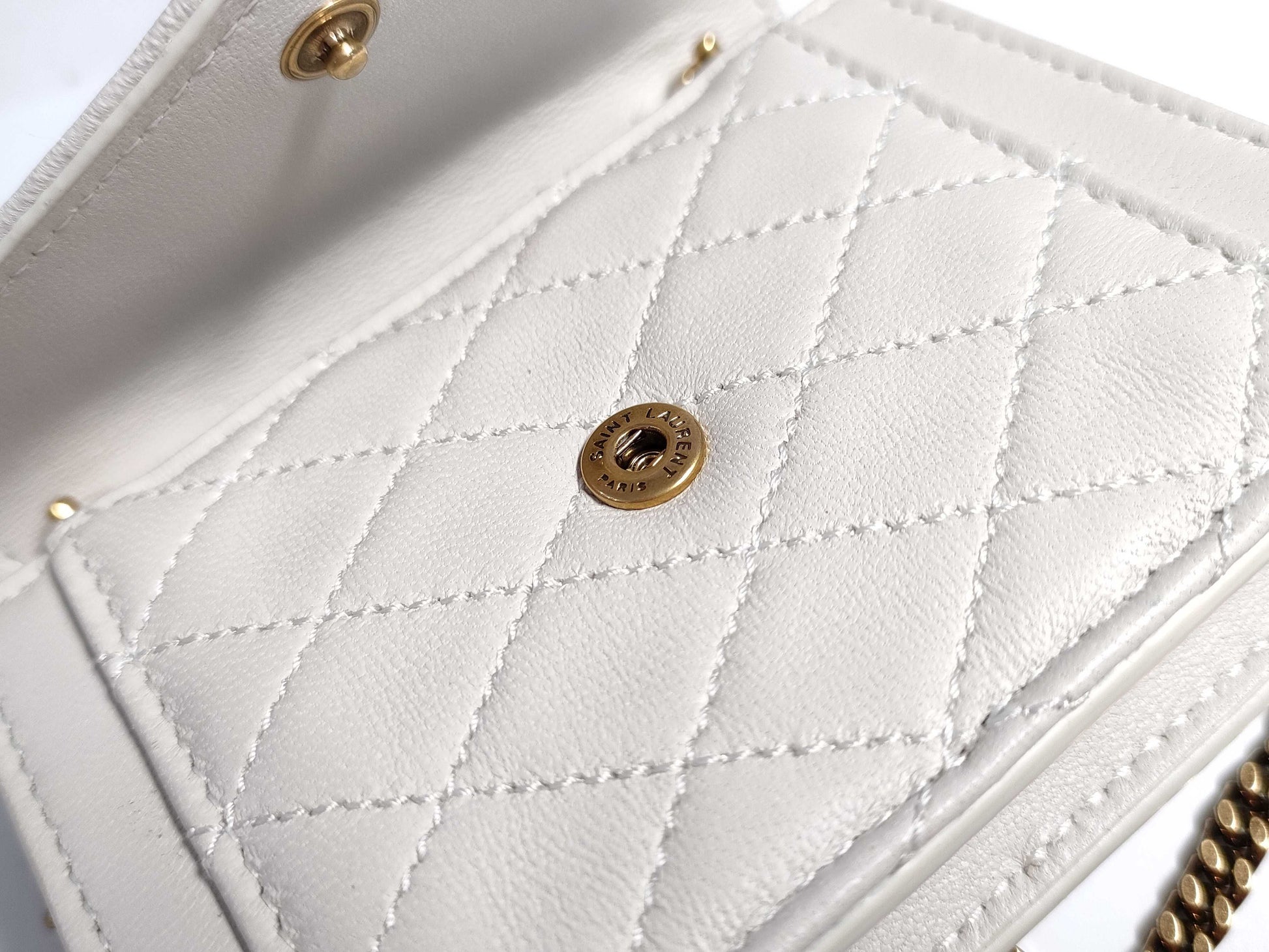 SAINT LAURENT Unused Gabby Chain Shoulder Mini Shoulder Bag