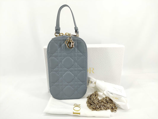 Dior Unused Cannage Phone Pouch