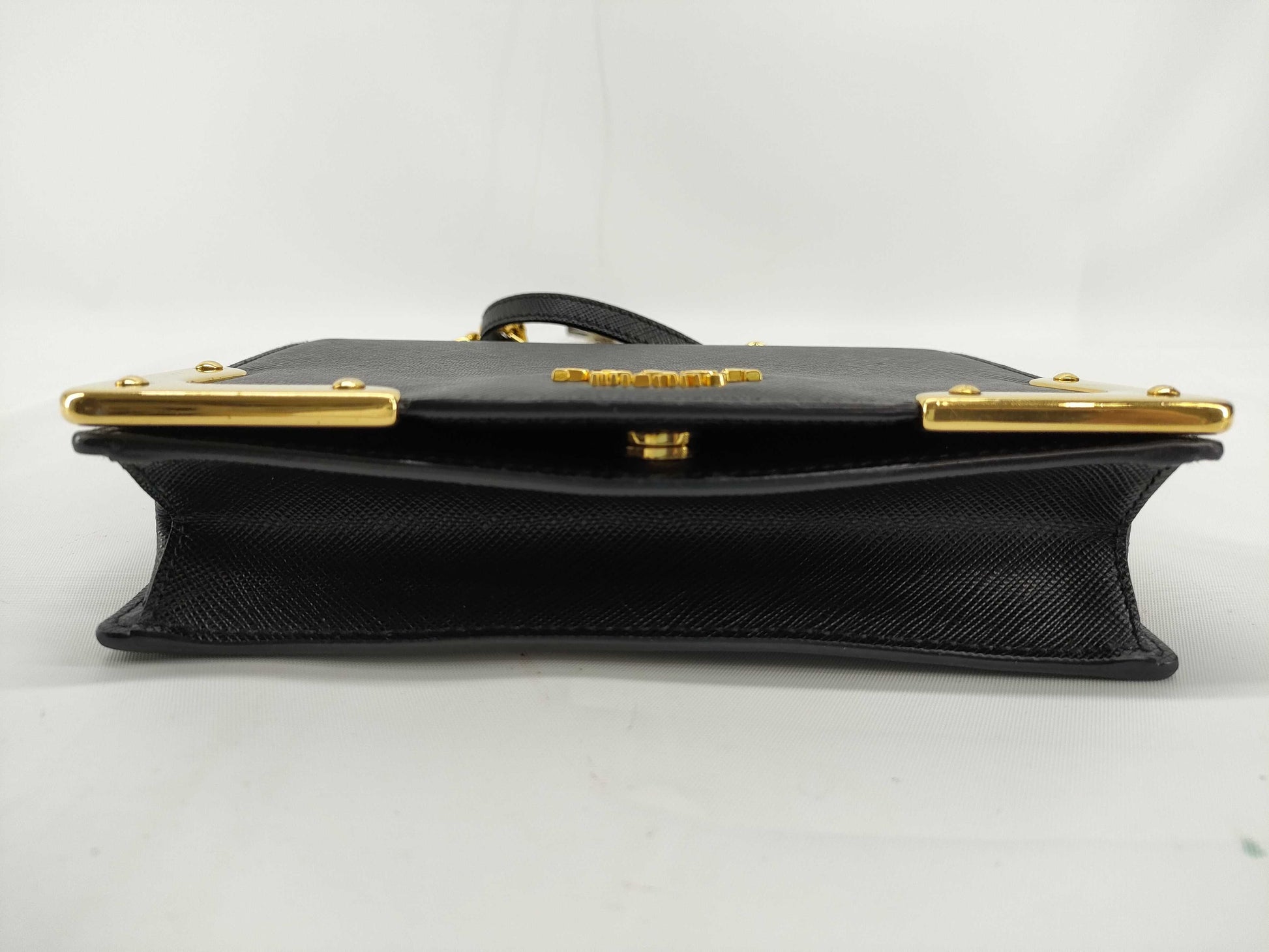 PRADA Saffiano Chain Shoulder Bag