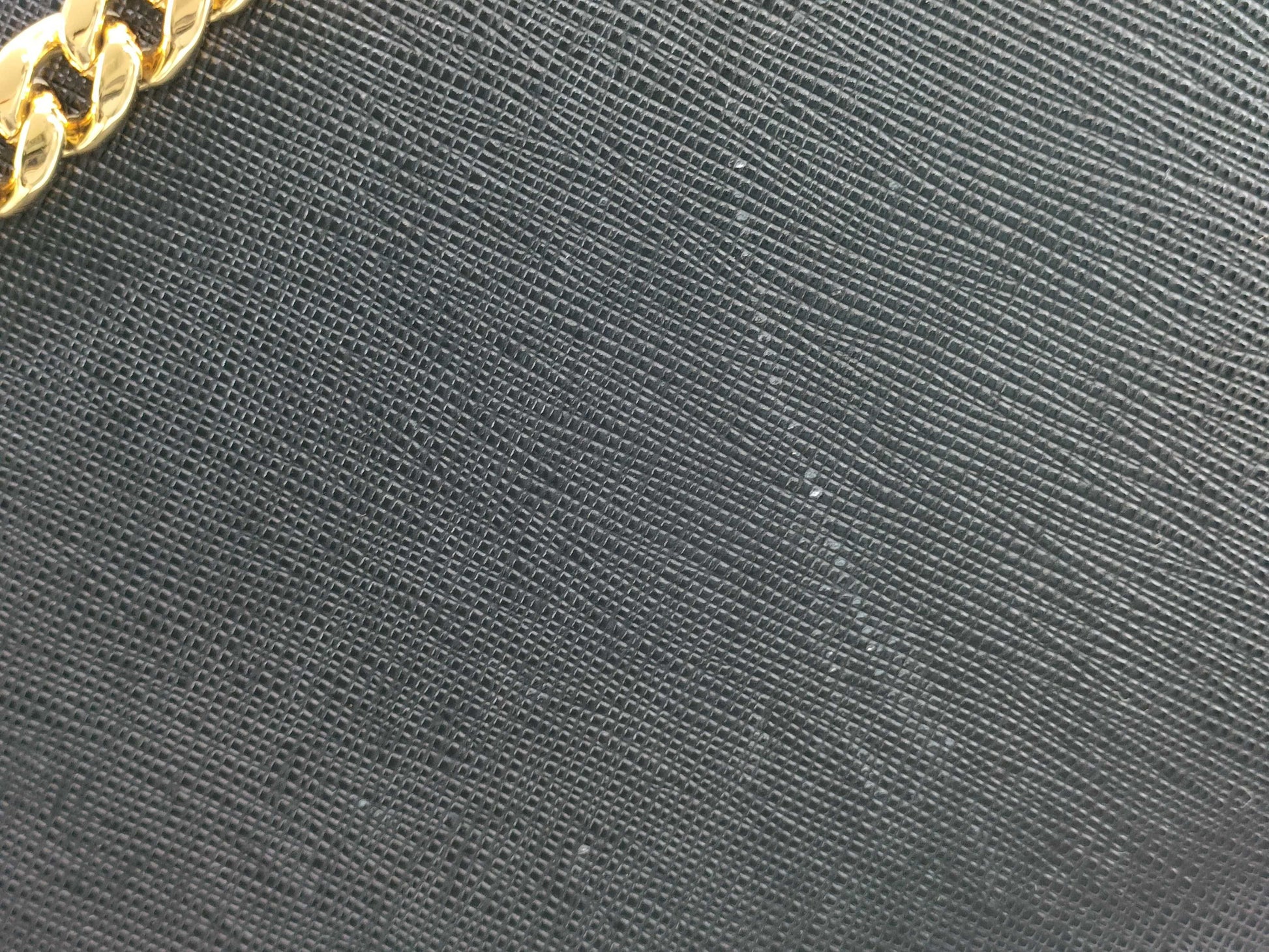 PRADA Saffiano Chain Shoulder Bag