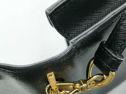 PRADA Saffiano Chain Shoulder Bag