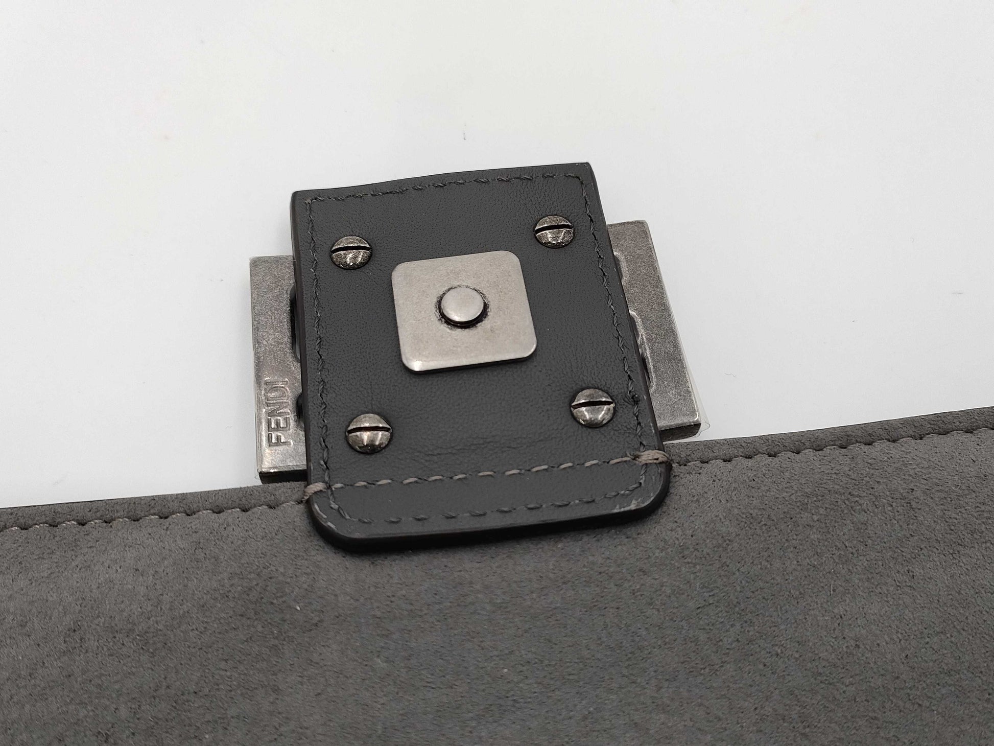 FENDI Baguette FF Shoulder Bag