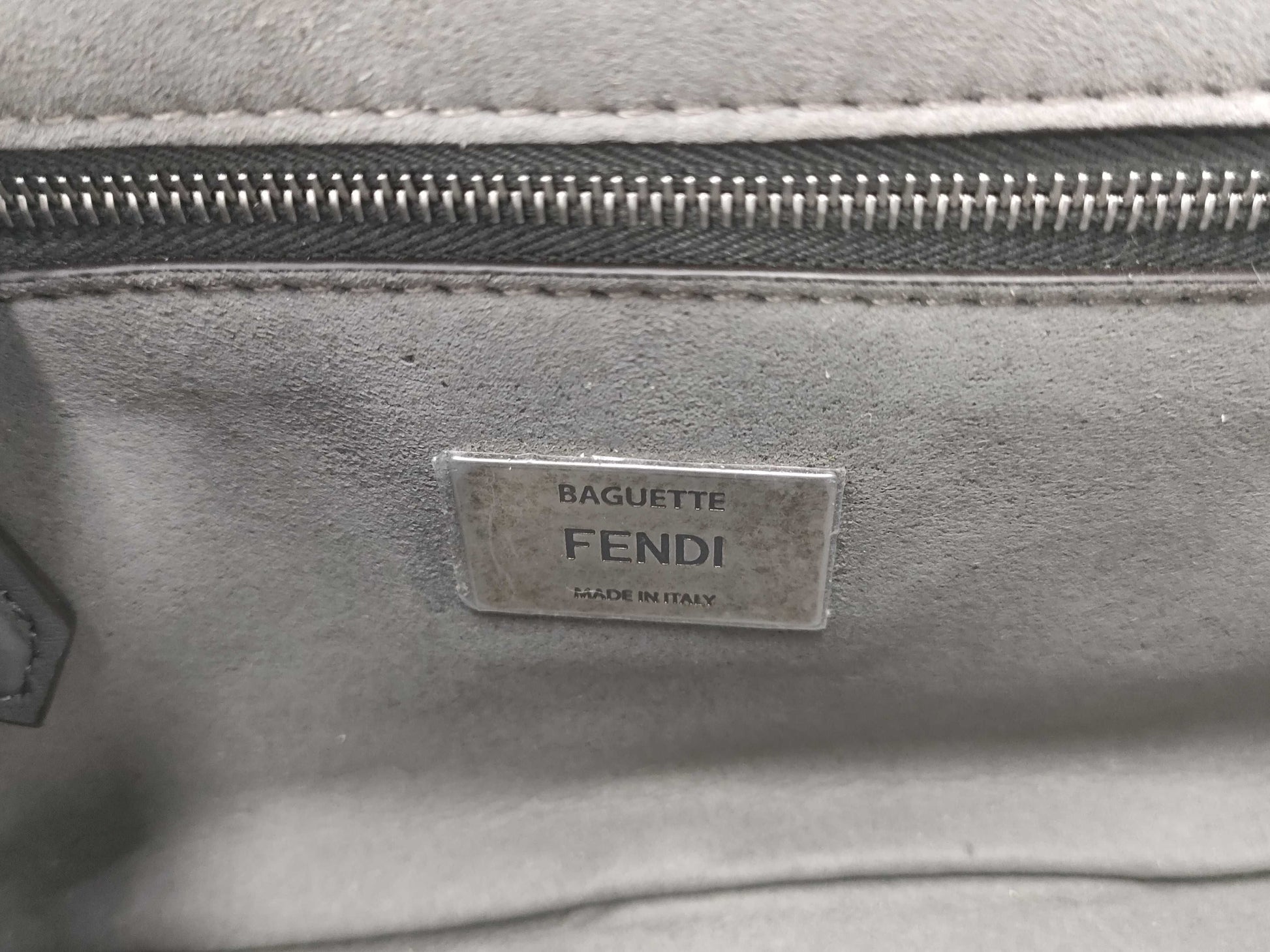 FENDI Baguette FF Shoulder Bag