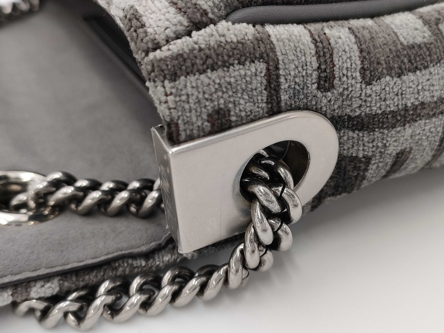 FENDI Baguette FF Shoulder Bag