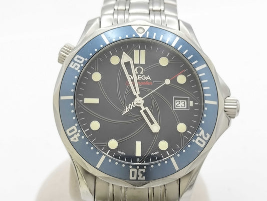 OMEGA 007 James Bond Model 2226.80 81726261 Automatic Blue Dial Men's Watch
