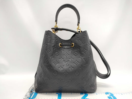 LOUIS VUITTON Monogram Empreinte M45256 NeoNoe Handbag RFID Bag