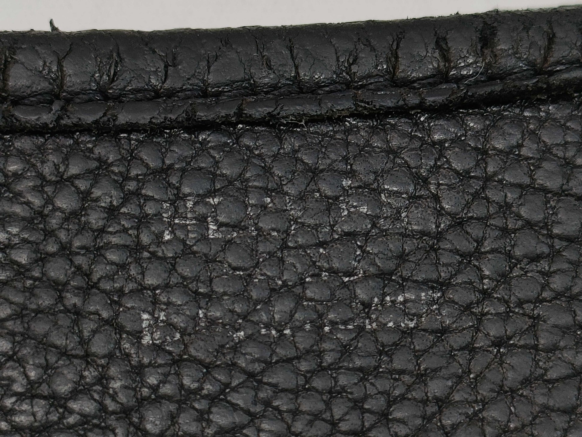 HERMES Evelyn □C Stamp Black Silver Hardware Shoulder Bag