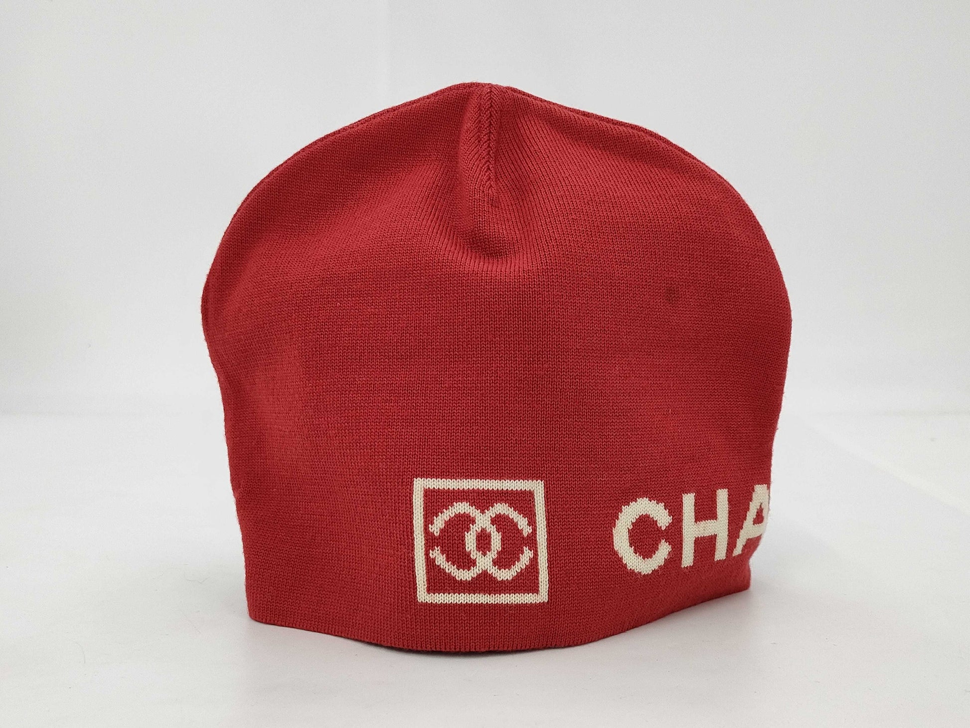 CHANEL Sports Line Logo Beanie Hat Cap Other Accessories