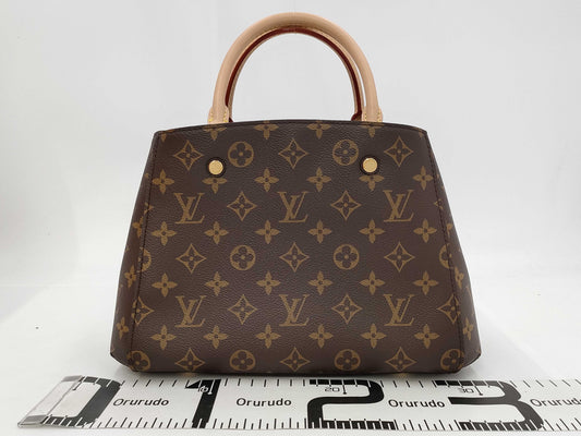 LOUIS VUITTON Monogram Montaigne BB M41055 Tote Bag