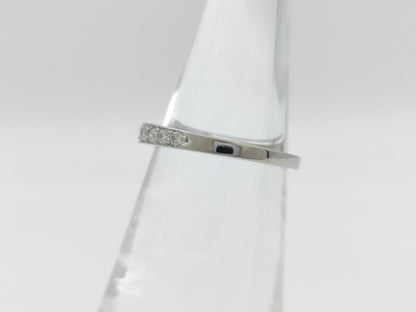 Tiffany & Co. Tiffany & Co. Half Eternity Diamond Ring, PT950, 3.0g 