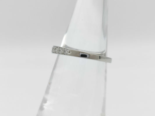 Tiffany & Co. Tiffany & Co. Half Eternity Diamond Ring, PT950, 3.0g 