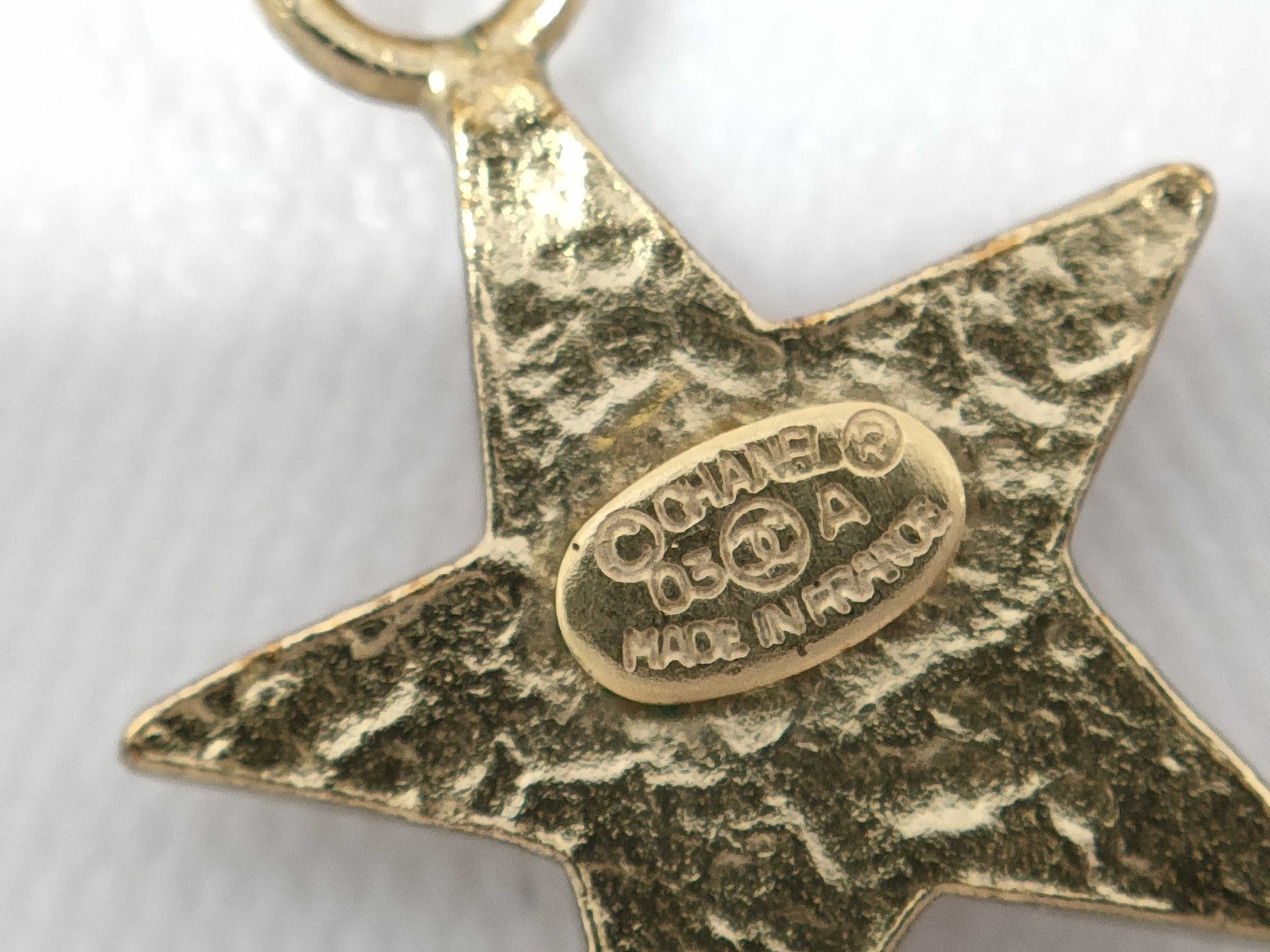 CHANEL CHANEL Necklace Star 03A Coco Mark Pink Necklace