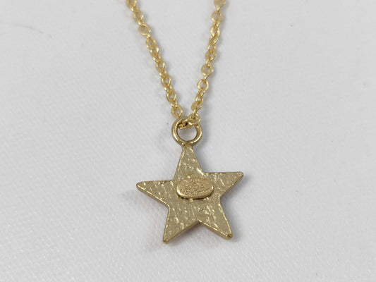 CHANEL CHANEL Necklace Star 03A Coco Mark Pink Necklace