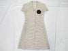 CHANEL Dress P16913V09441 01C #38 Border Tweed Camellia Dress