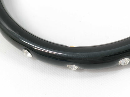 CHANEL CHANEL Bangle Bracelet 00A Black White 2-Piece Bracelet