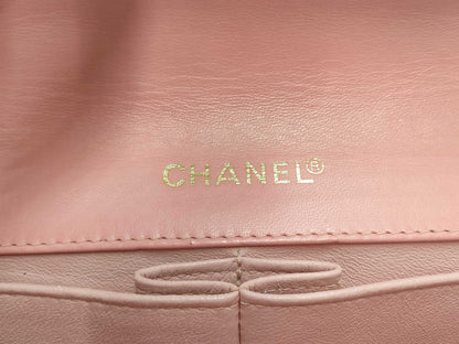 CHANEL Matte Lace Shoulder Bag