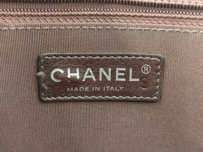CHANEL Matte Lace Shoulder Bag