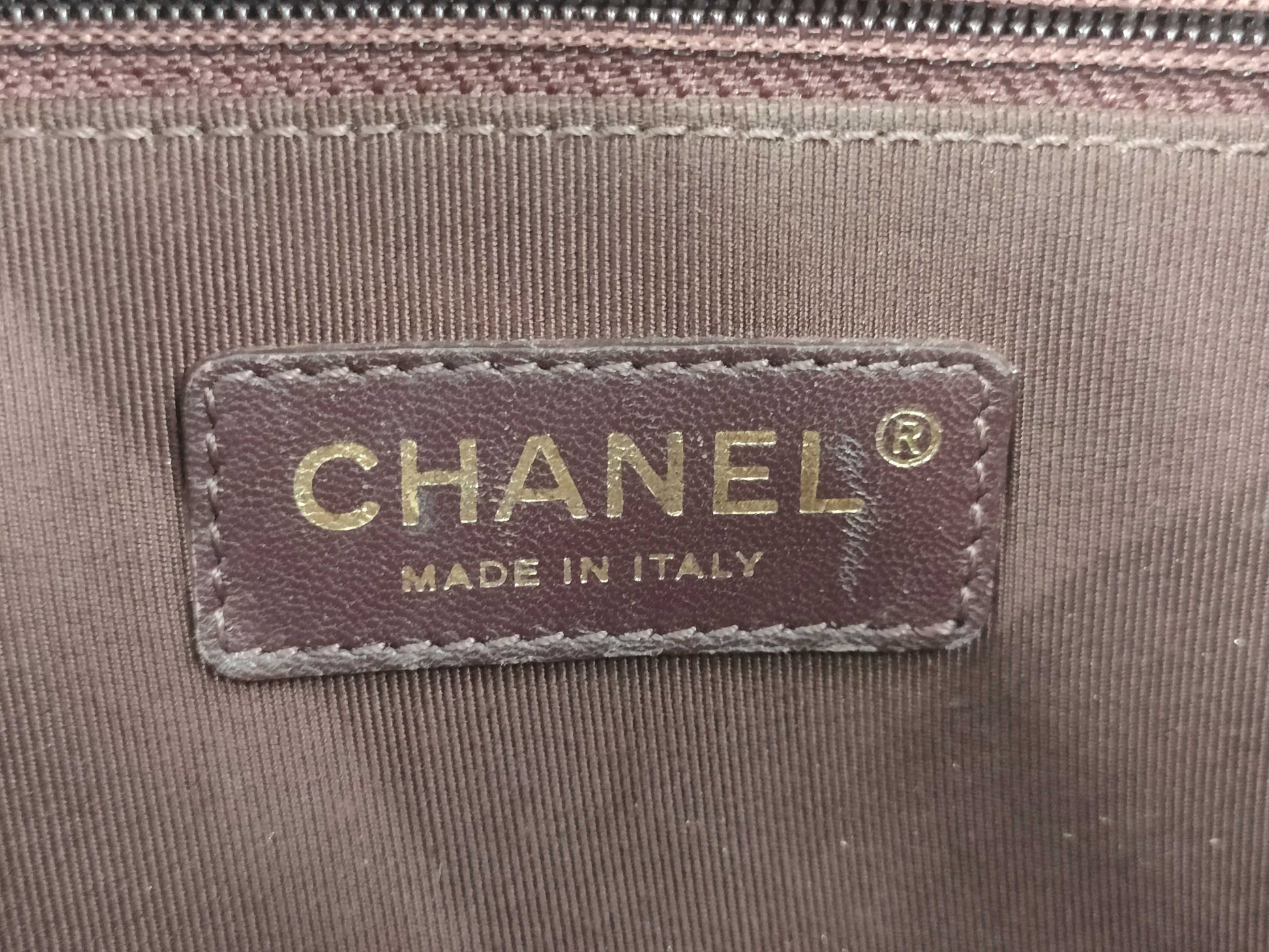 CHANEL Matte Lace Shoulder Bag