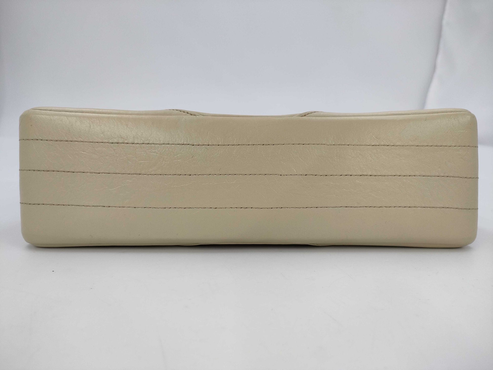 CHANEL Matte Lace Shoulder Bag