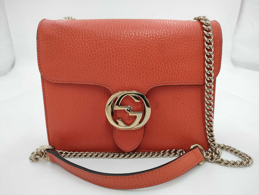 GUCCI Gucci Interlocking Chain Shoulder Bag Shoulder Bag