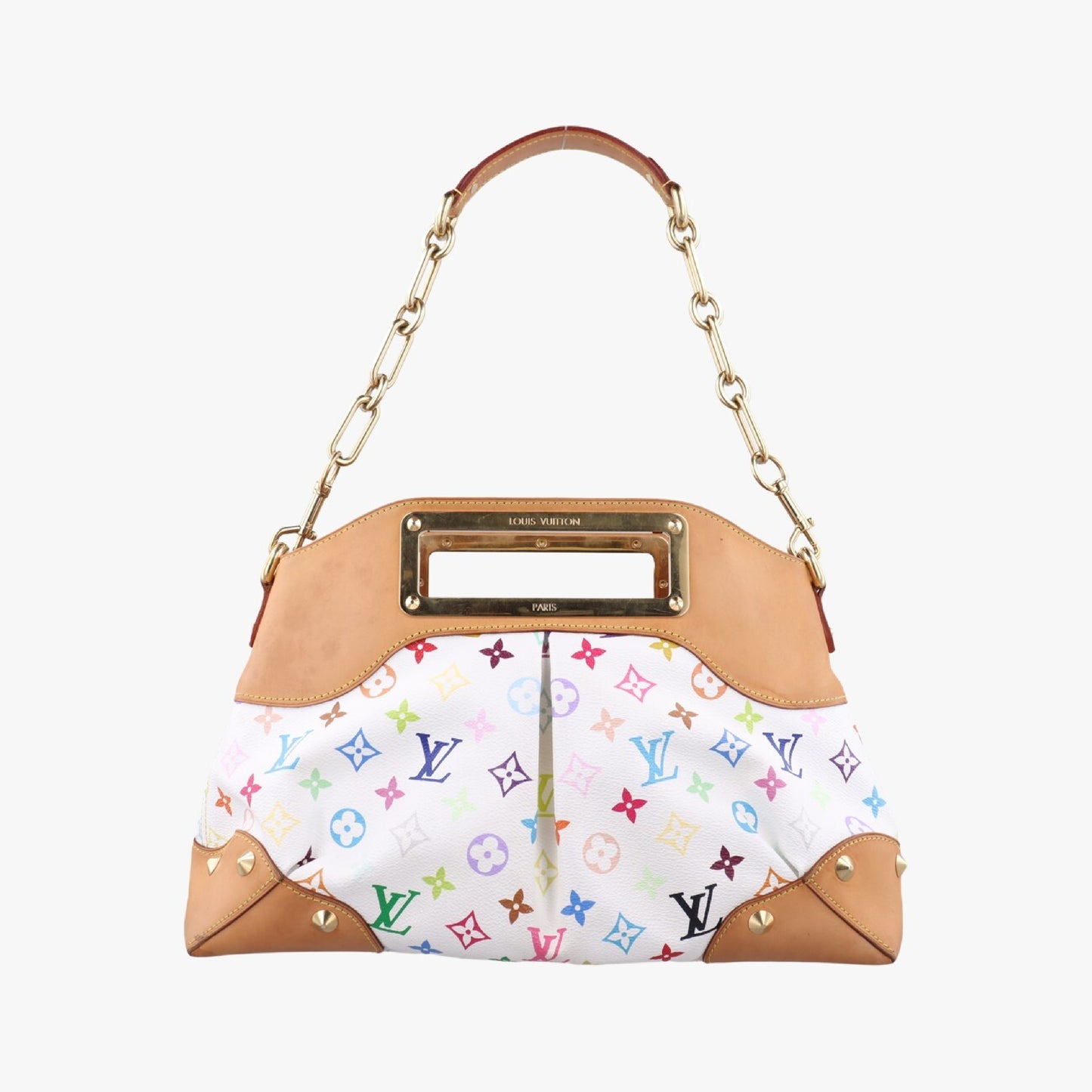LOUIS VUITTON Judy MM Bron Monogram Multicolore M40255 TR4190 Shoulder Bag