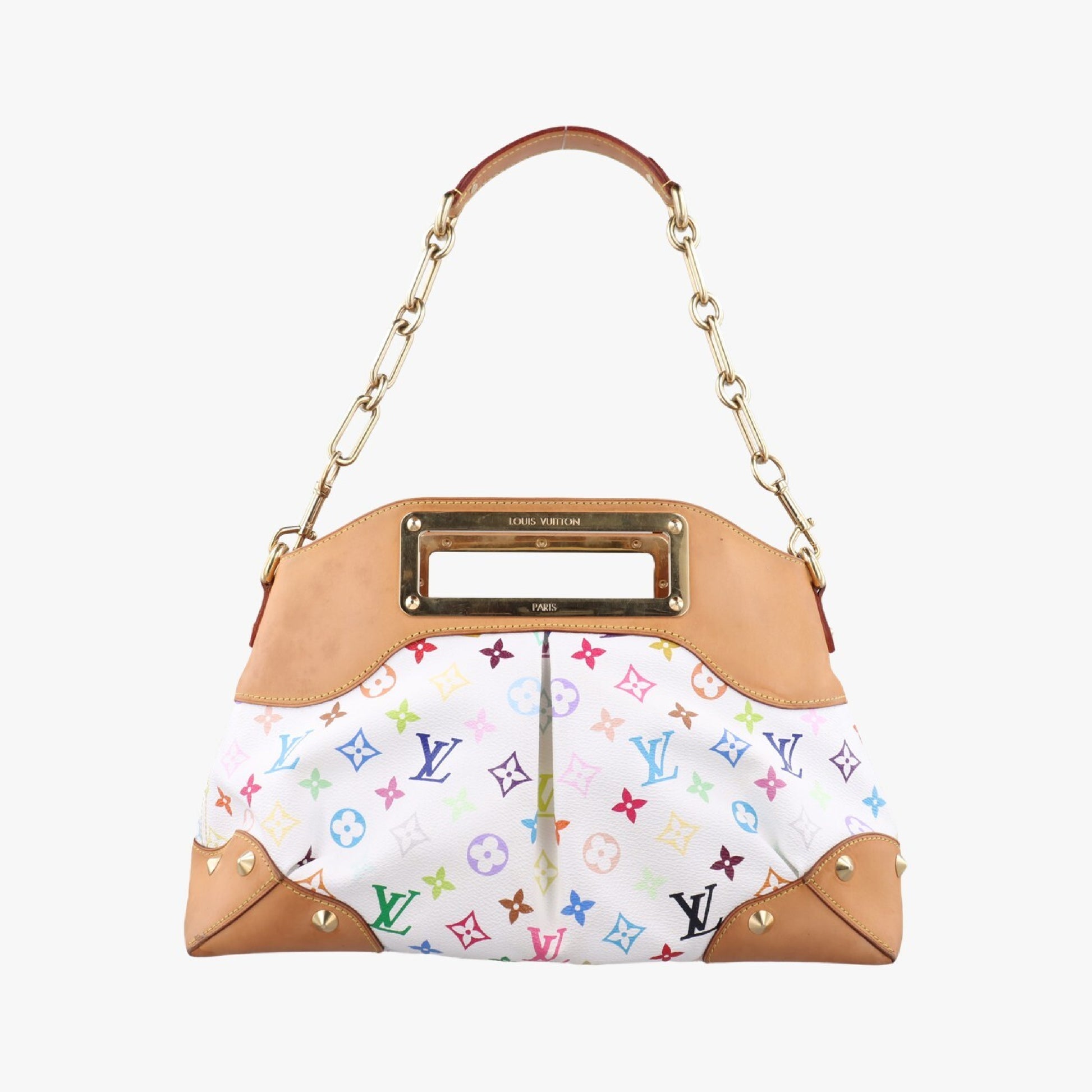 LOUIS VUITTON Judy MM Bron Monogram Multicolore M40255 TR4190 Shoulder Bag