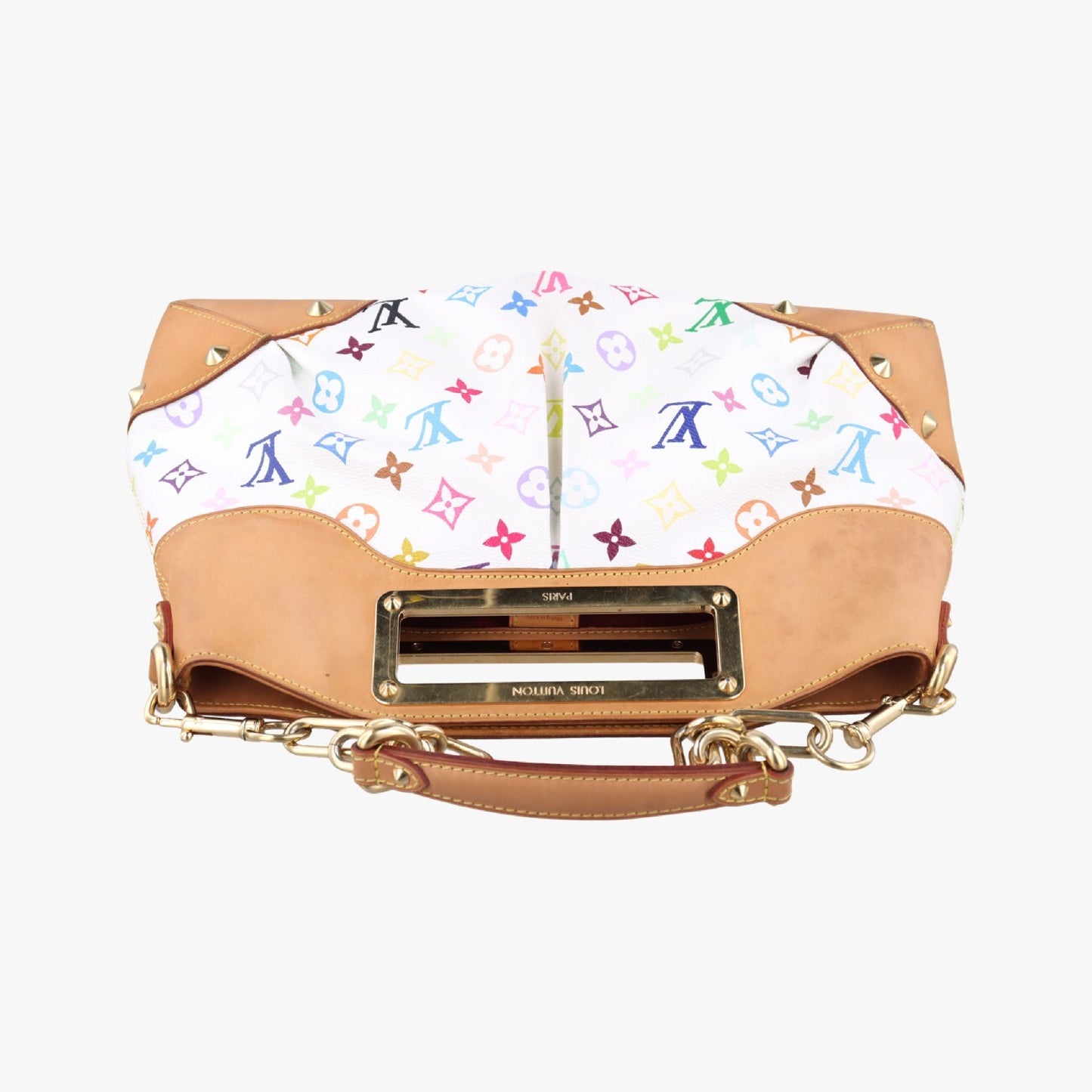 LOUIS VUITTON Judy MM Bron Monogram Multicolore M40255 TR4190 Shoulder Bag
