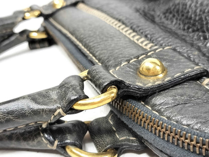 GUCCI GUCCI Horsebit Leather Handbag Shoulder Bag