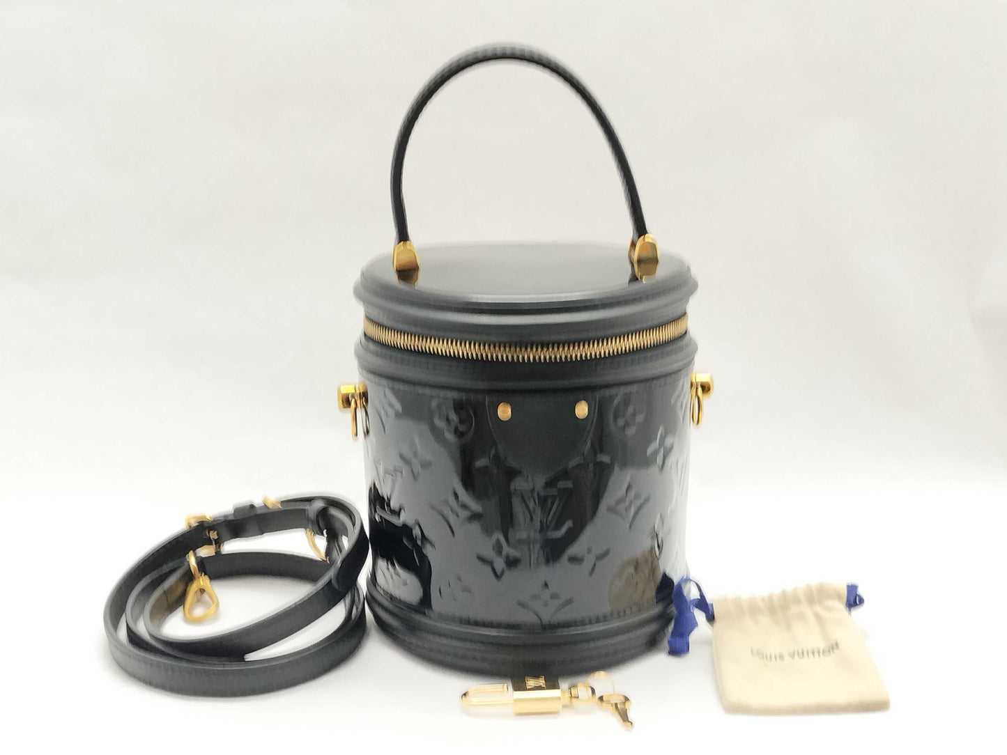 LOUIS VUITTON M53997 Vernis Louis Vuitton Bucket Shoulder Bag Vanity Bag