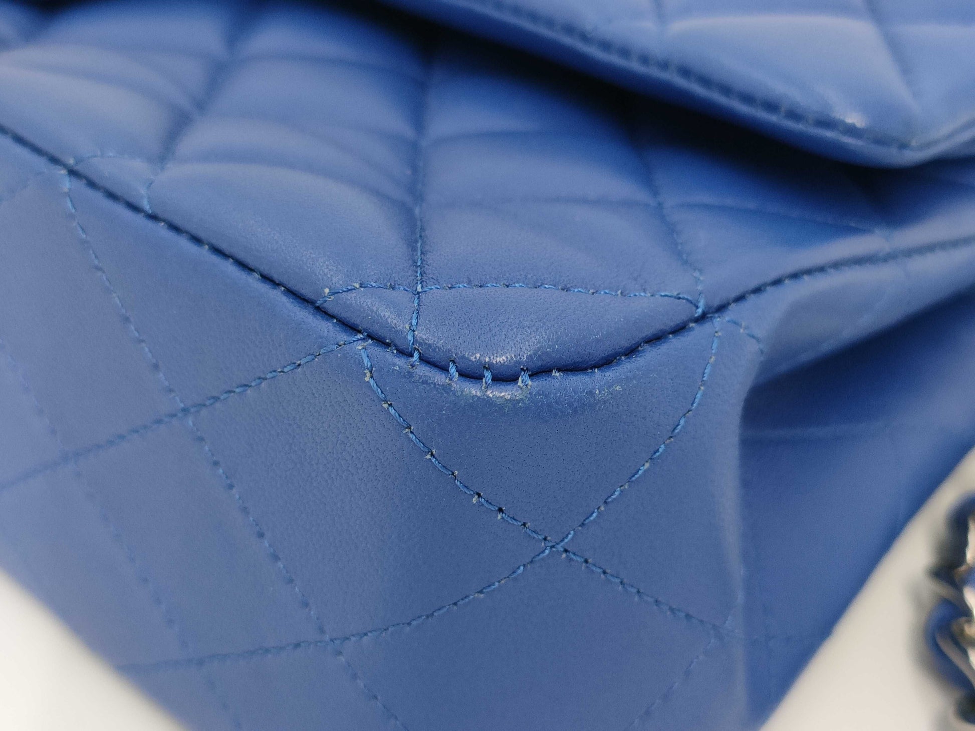 CHANEL Matte Lace Shoulder Bag Bag
