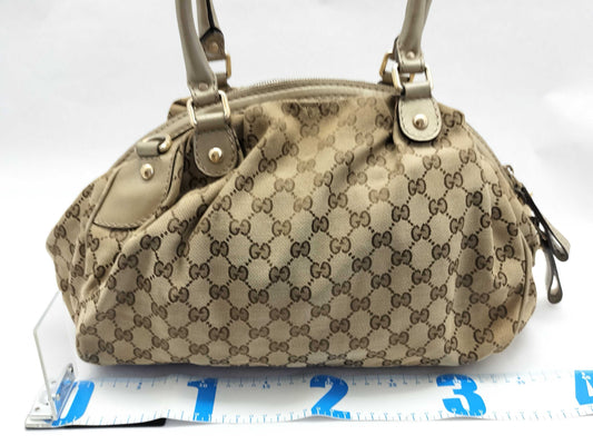 GUCCI GG Canvas Gucci Hand Shoulder Bag Shoulder Bag