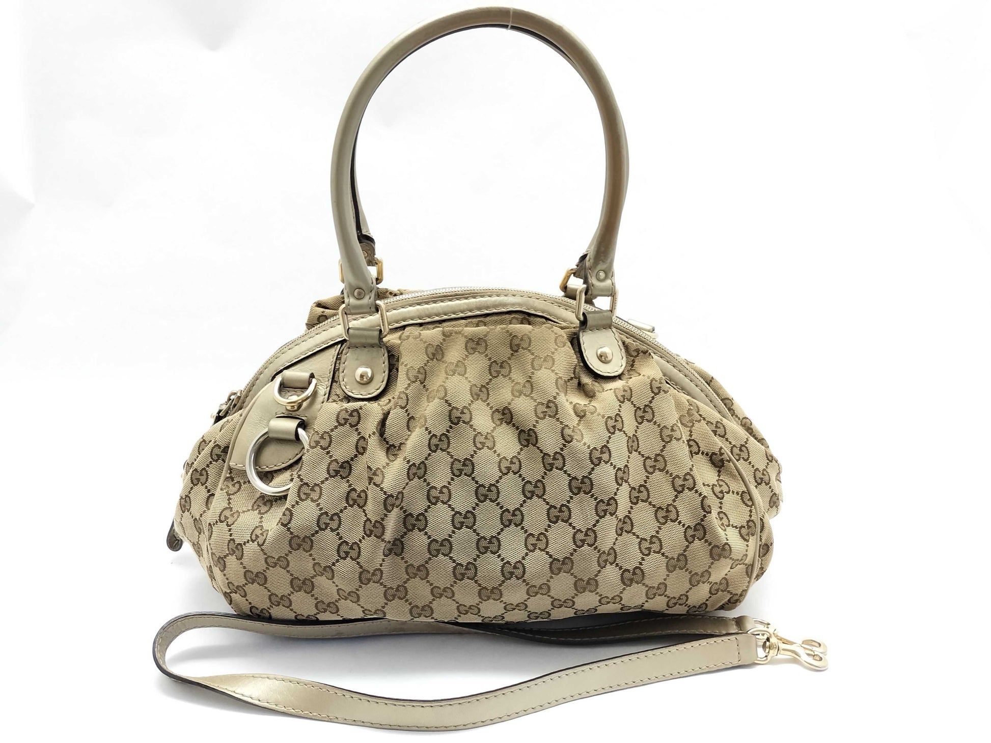 GUCCI GG Canvas Gucci Hand Shoulder Bag Shoulder Bag