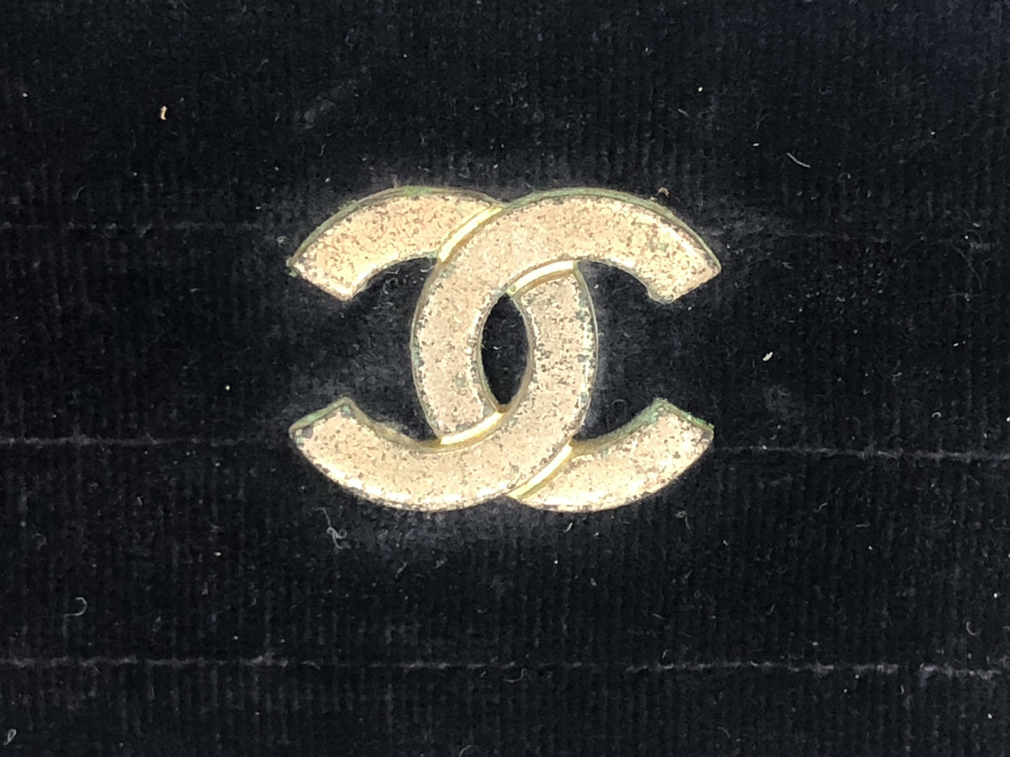 CHANEL Mademoiselle Chain Shoulder Bag with Dust Bag, Black Velvet