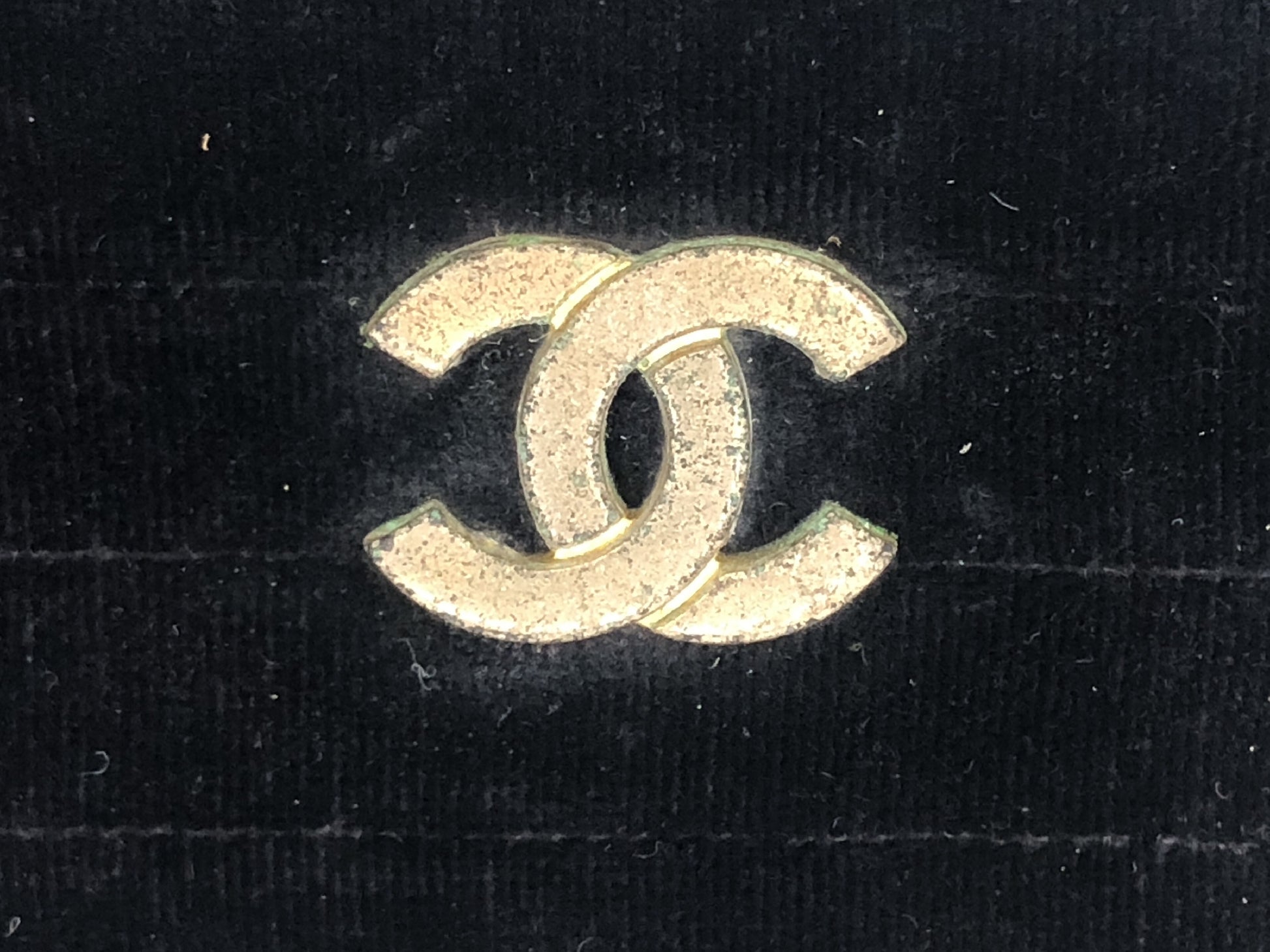 CHANEL Mademoiselle Chain Shoulder Bag with Dust Bag, Black Velvet
