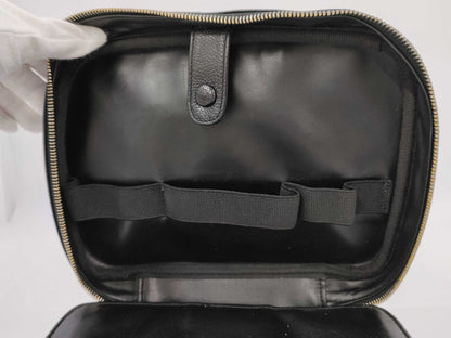CHANEL Coco Mark 2-way Caviar Skin Hand/Shoulder Vanity Bag 4502965 Handbag