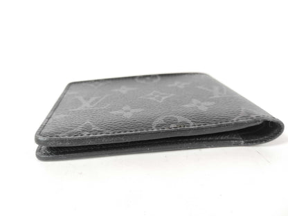 LOUIS VUITTON M61695 Monogram LOUIS VUITTON Portefeuille Multiple Monogram Eclipse M61695 Wallet