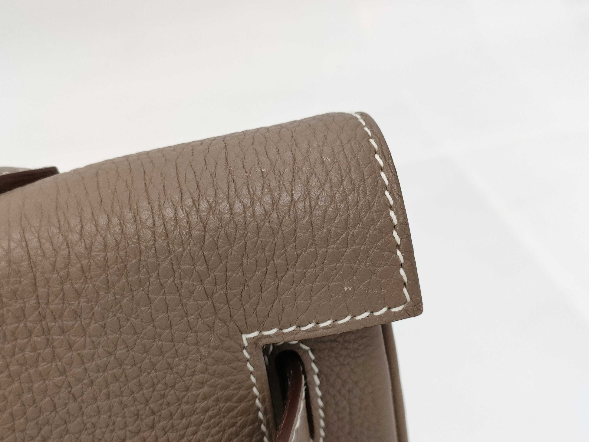 HERMES Kelly Shoulder Bag with P Stamp