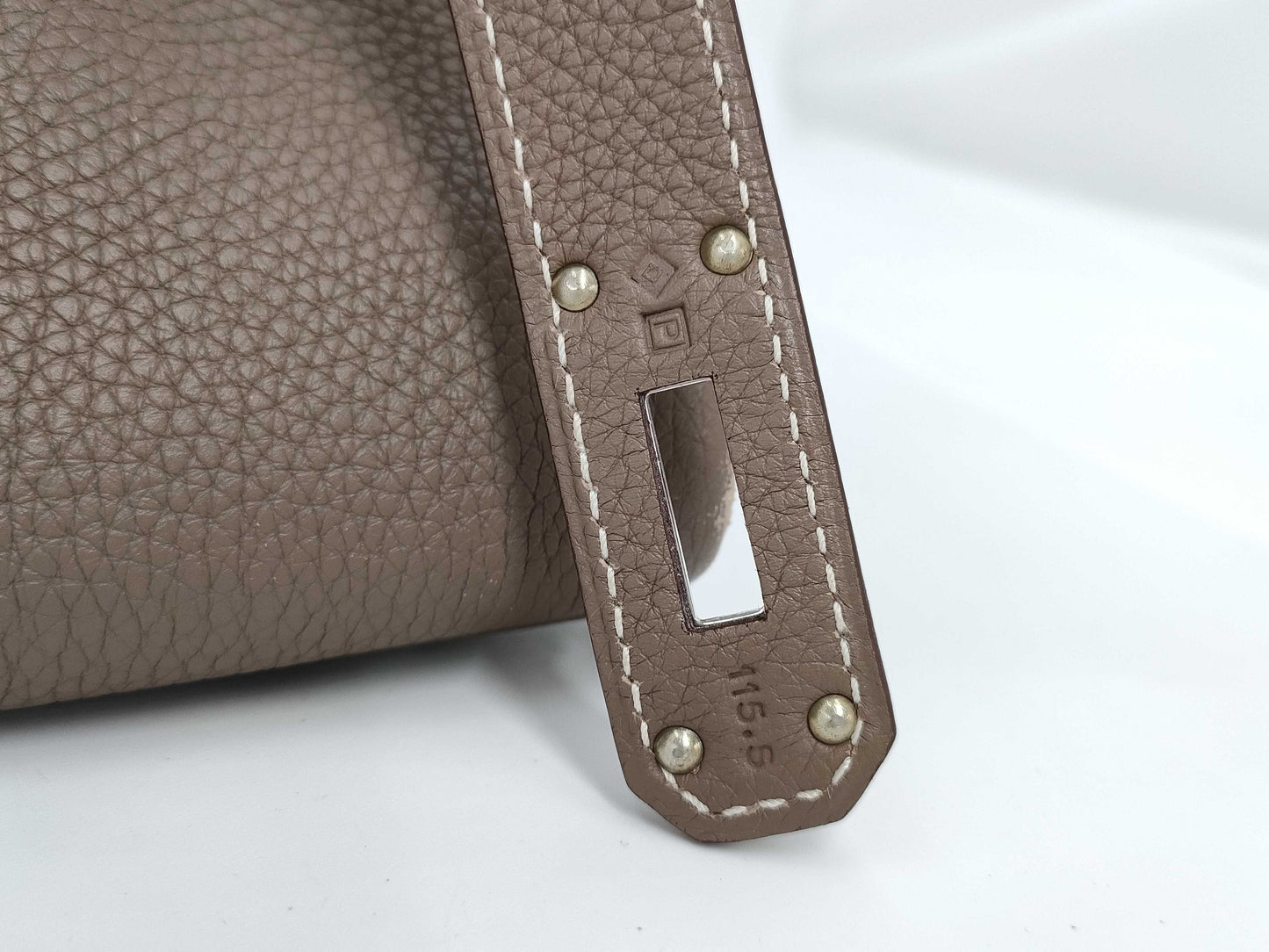HERMES Kelly Shoulder Bag with P Stamp