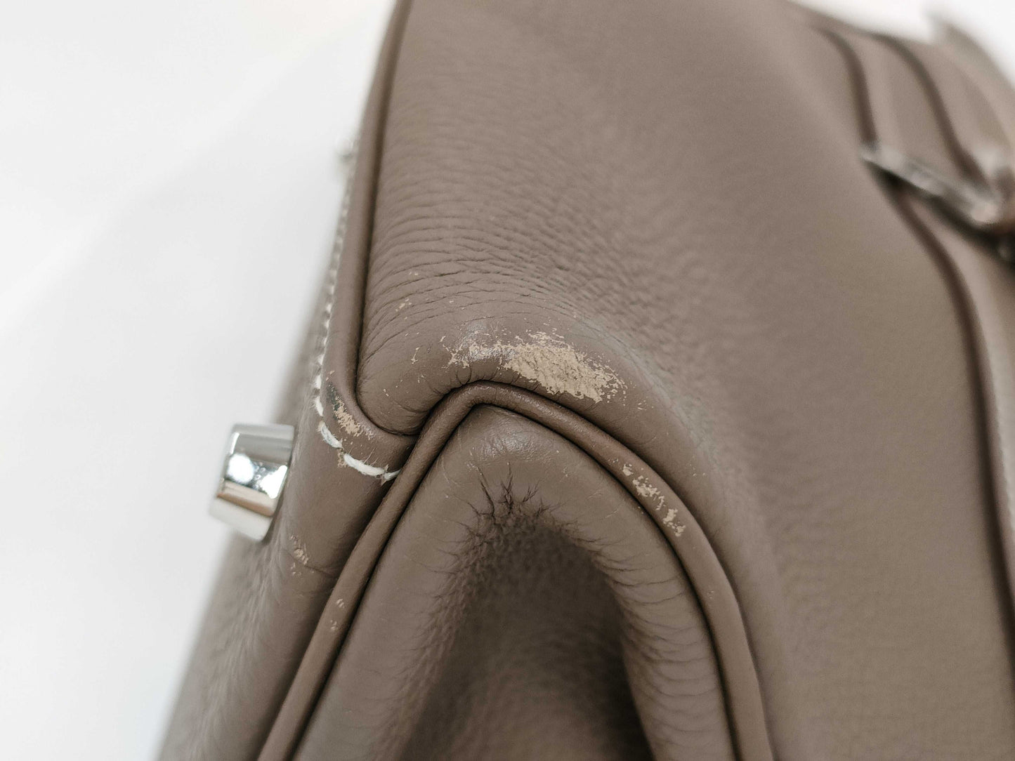 HERMES Kelly Shoulder Bag with P Stamp