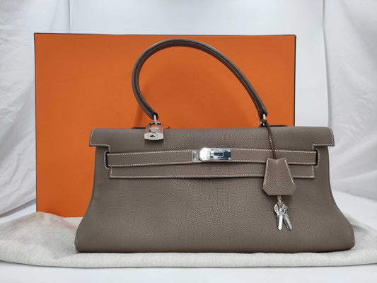 HERMES Kelly Shoulder Bag with P Stamp