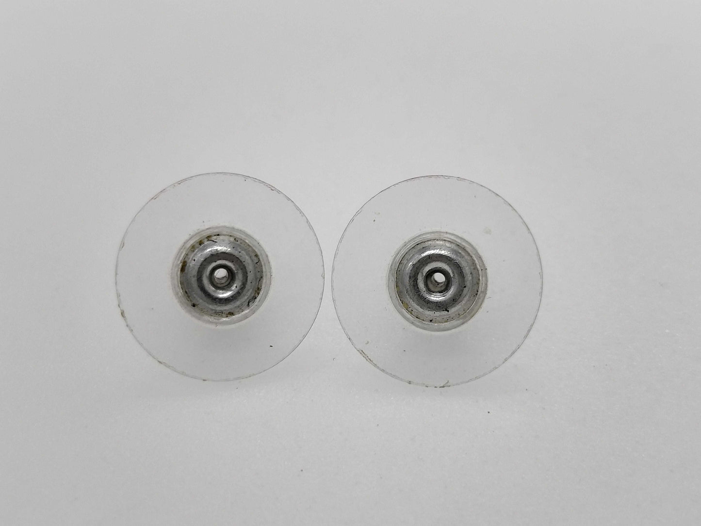 CHANEL Coco Mark Color Stone Coco Earrings Silver Earrings